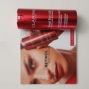 Clarins Total Eye Lift Refillable Eye Cream Firming, Wrinkles, Dark Circles, NWT